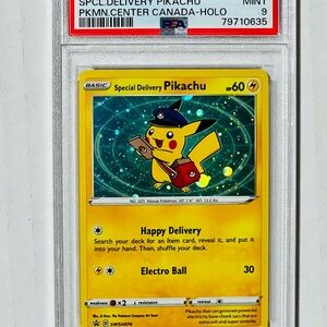 Special Delivery Pikachu PSA9 Pokémon Card